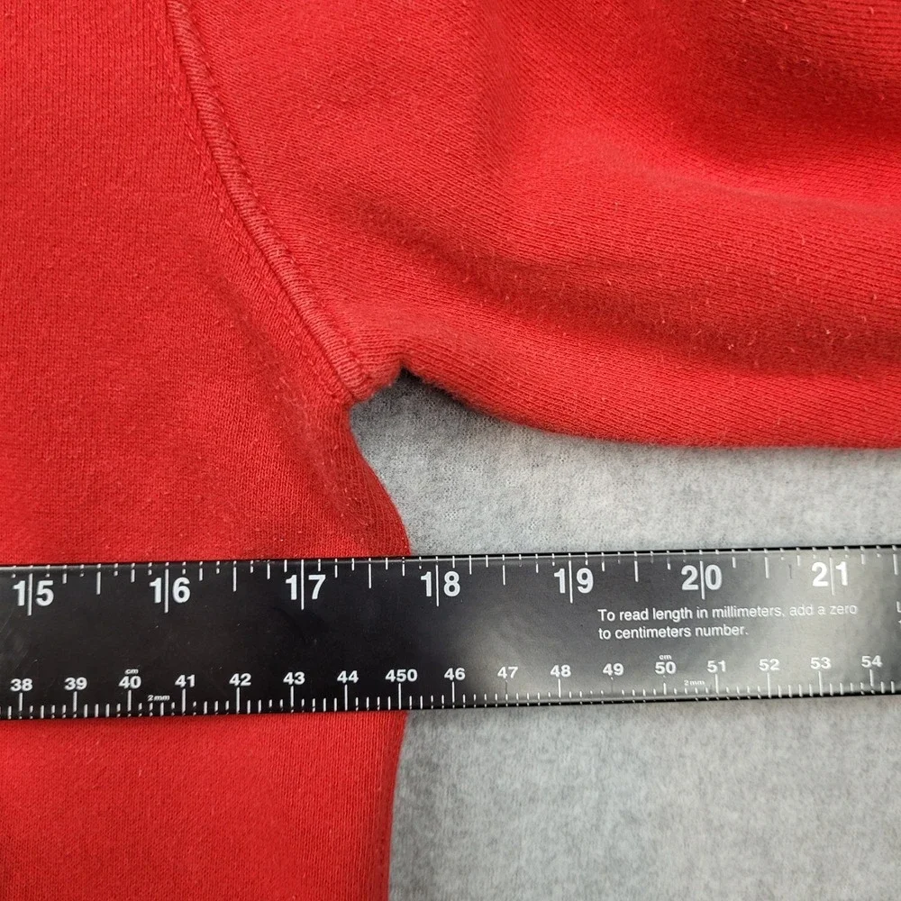 Polo Ralph Lauren Hoodie Boys Medium Red Skiing Polo Bear